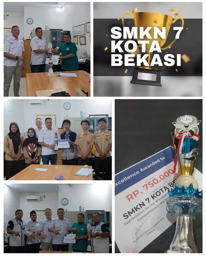 Alhamdulillah, prestasi kembali hadir dari kelas XI Teknik Audio Video. Tim TAV berhasil meraih Penghargaan Video Terfavorit pada ajang Wefix Skill Competition bidang lomba Video Content Creative bersama PT Chandra Karya!