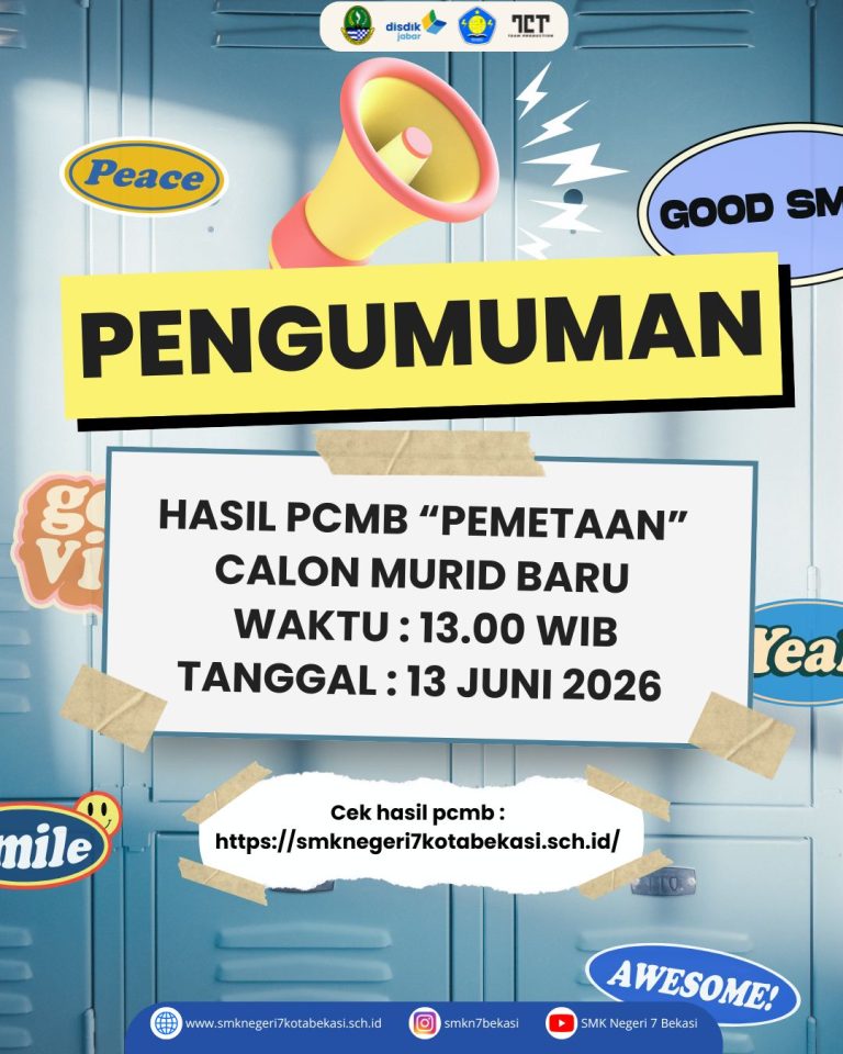 PENGUMUMAN HASIL PEMETAAN CALON MURID BARU 2026